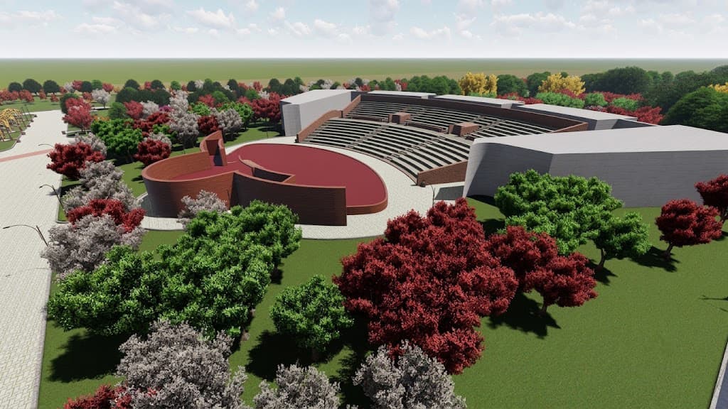 80s Coastal Park Open-Air Amphitheatre — 1,000-seat cultural venue integrated into the coastal landscape