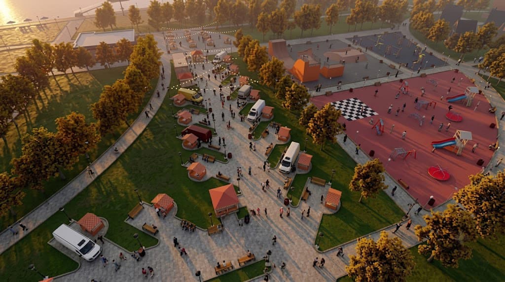 Kızılay Camp Caravan Camping Area — organized caravan accommodation with service areas and nearby play spaces